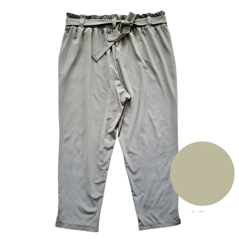 STYLUS PAPER BAG HIGH WAIST PANTS SIZE 1X